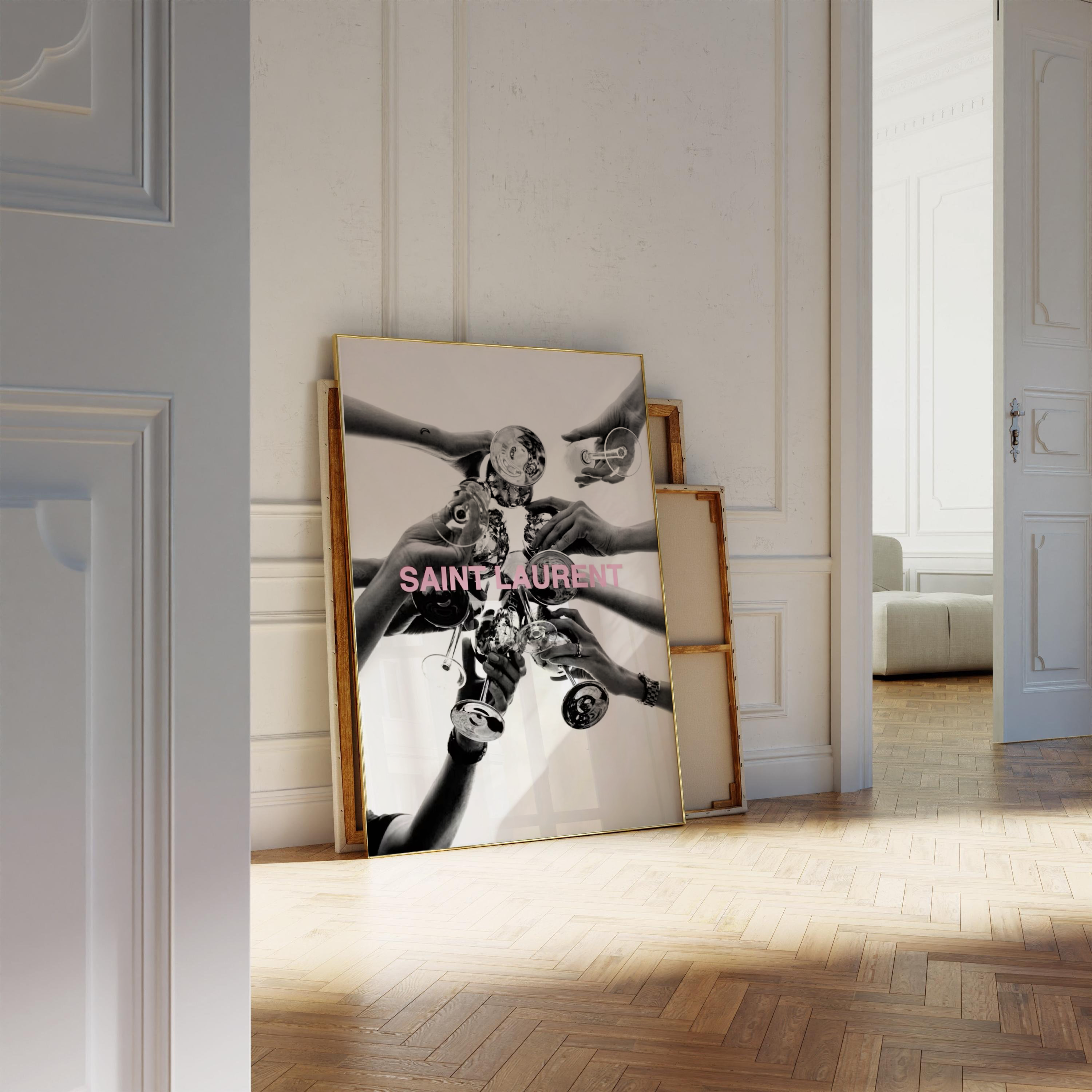 Quadro Decorativo Saint Laurent- nº4