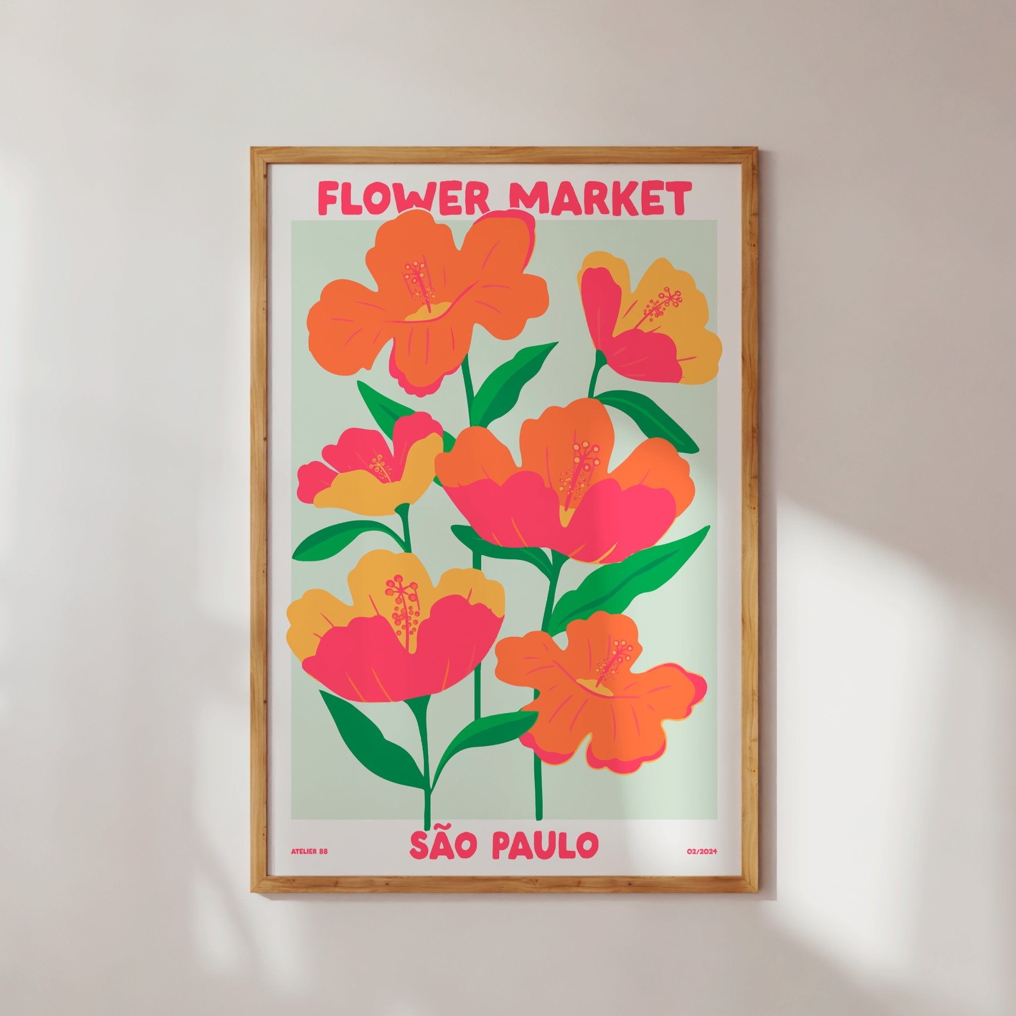 Flower Market- São Paulo | Arte Digital