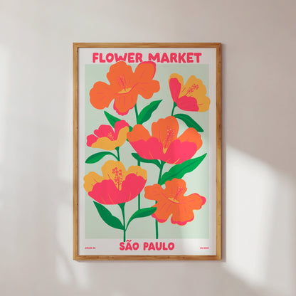 Flower Market- São Paulo (arquivo digital)