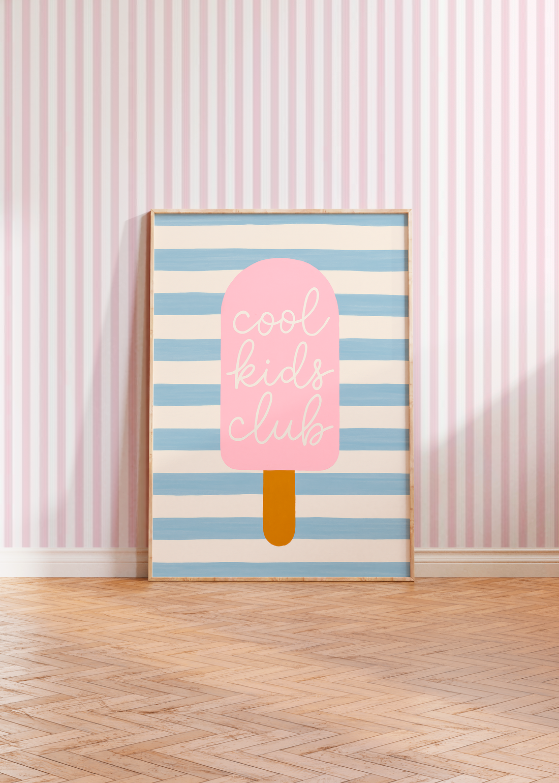 Cool Kids Club- sorvete rosa (arquivo digital)