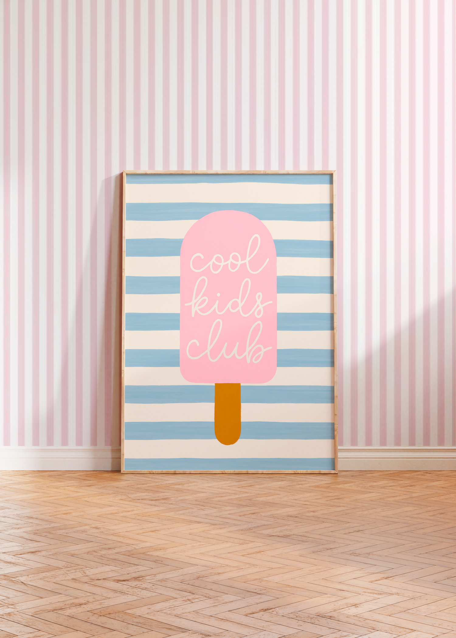 Cool Kids Club- sorvete rosa (arquivo digital)