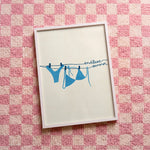 Quadro decorativo Endless summer com moldura branco
